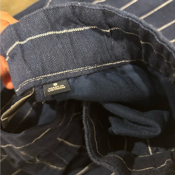 GAP Navy Blue Pinstripe Vest and Pants Set - Picture 3 of 3